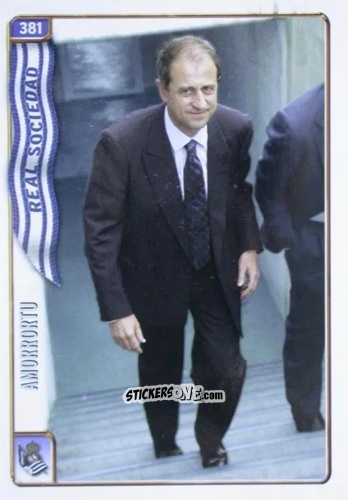 Figurina Amorrortu - Las Fichas De La Liga 2004-2005 n. 381 - Mundicromo