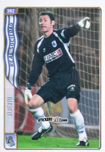 Figurina Alberto - Las Fichas De La Liga 2004-2005 n. 382 - Mundicromo