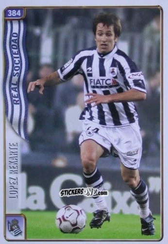 Cromo López Rek - Las Fichas De La Liga 2004-2005 n. 384 - Mundicromo