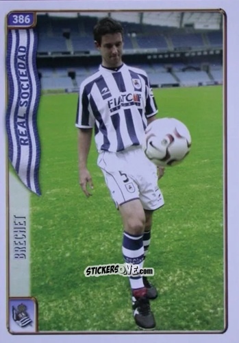 Figurina Brechet - Las Fichas De La Liga 2004-2005 n. 386 - Mundicromo
