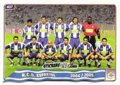 Sticker Plantilla - Las Fichas De La Liga 2004-2005 n. 407 - Mundicromo