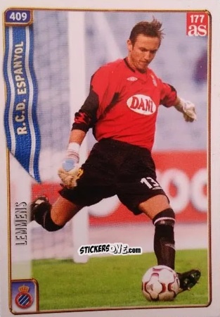 Cromo Lemmens - Las Fichas De La Liga 2004-2005 n. 409 - Mundicromo