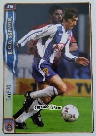 Cromo Oscar S. - Las Fichas De La Liga 2004-2005 n. 416 - Mundicromo