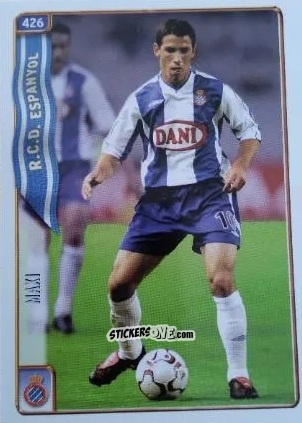 Cromo Maxi Rodriguez - Las Fichas De La Liga 2004-2005 n. 426 - Mundicromo