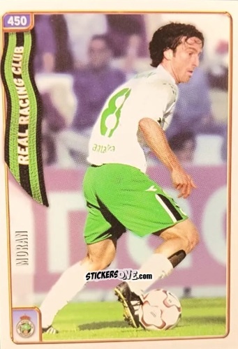 Cromo Morán - Las Fichas De La Liga 2004-2005 n. 450 - Mundicromo