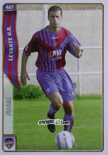 Cromo Juanma - Las Fichas De La Liga 2004-2005 n. 467 - Mundicromo