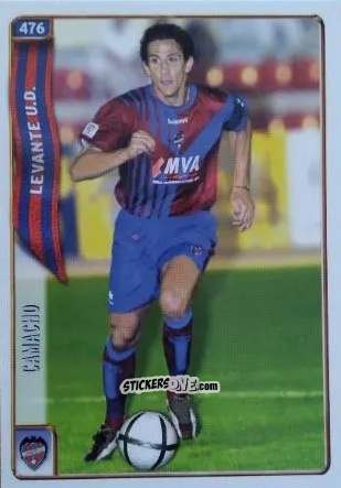 Figurina Camacho - Las Fichas De La Liga 2004-2005 n. 476 - Mundicromo