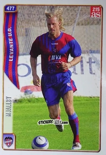 Figurina Mjallby - Las Fichas De La Liga 2004-2005 n. 477 - Mundicromo
