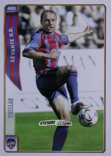 Figurina Cuellar - Las Fichas De La Liga 2004-2005 n. 480 - Mundicromo