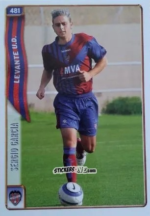 Cromo S. Garcia - Las Fichas De La Liga 2004-2005 n. 481 - Mundicromo