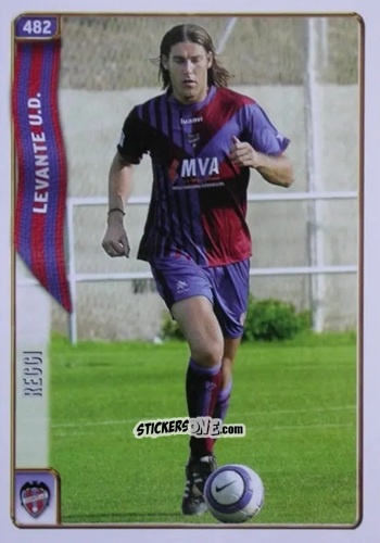 Cromo Reggi - Las Fichas De La Liga 2004-2005 n. 482 - Mundicromo