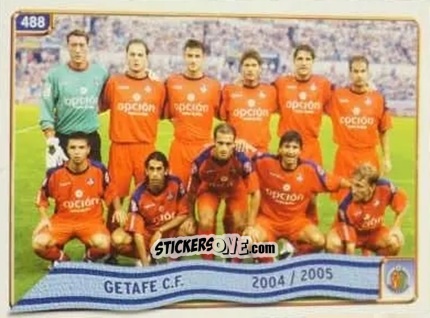 Cromo Plantilla - Las Fichas De La Liga 2004-2005 n. 488 - Mundicromo