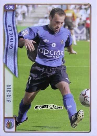 Sticker Alberto Ruiz Largo - Las Fichas De La Liga 2004-2005 n. 500 - Mundicromo