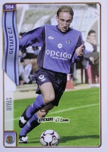 Cromo Rivas - Las Fichas De La Liga 2004-2005 n. 504 - Mundicromo