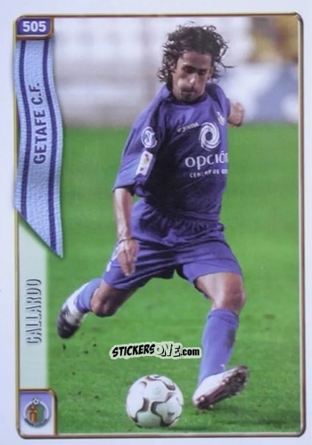 Cromo Gallardo - Las Fichas De La Liga 2004-2005 n. 505 - Mundicromo