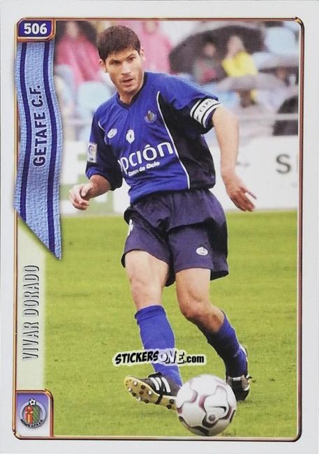 Sticker Vivar Dorado - Las Fichas De La Liga 2004-2005 n. 506 - Mundicromo