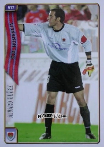 Sticker Alvaro Nuñez - Las Fichas De La Liga 2004-2005 n. 517 - Mundicromo