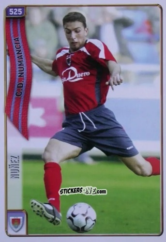 Sticker Nuñez - Las Fichas De La Liga 2004-2005 n. 525 - Mundicromo