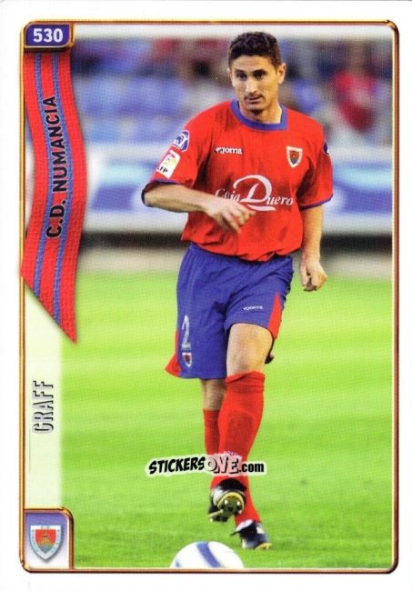Cromo Patricio Andrés Graff - Las Fichas De La Liga 2004-2005 n. 530 - Mundicromo