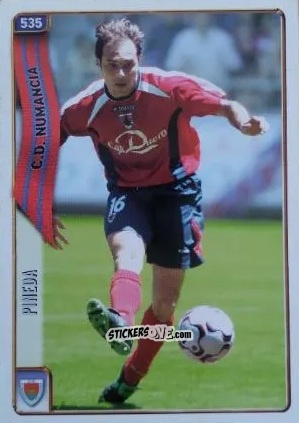 Sticker Pineda - Las Fichas De La Liga 2004-2005 n. 535 - Mundicromo