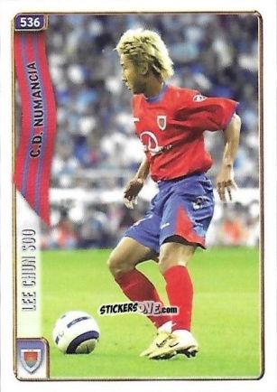 Sticker Lee Chun So - Las Fichas De La Liga 2004-2005 n. 536 - Mundicromo