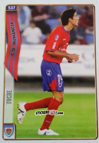 Cromo Toché - Las Fichas De La Liga 2004-2005 n. 537 - Mundicromo