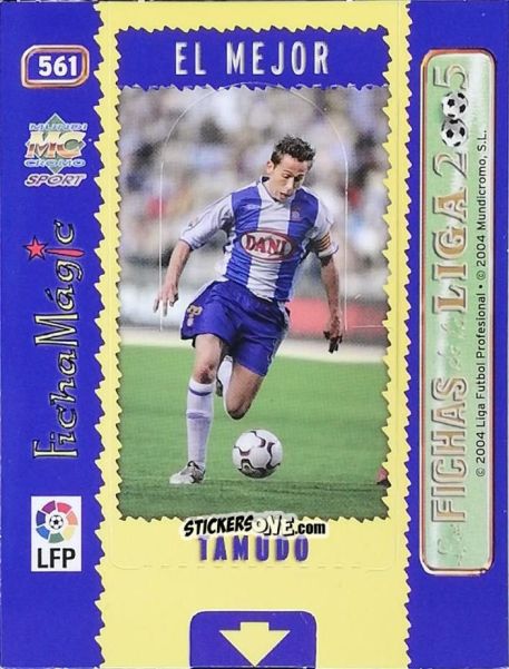 Figurina Tamudo - Las Fichas De La Liga 2004-2005 n. 561 - Mundicromo