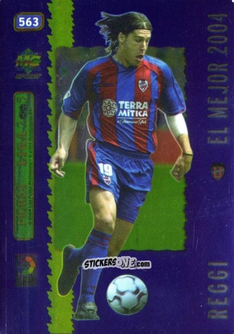 Sticker Reggi - Las Fichas De La Liga 2004-2005 n. 563 - Mundicromo
