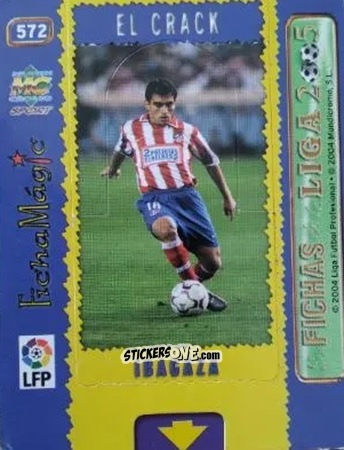 Figurina Ibagaza - Las Fichas De La Liga 2004-2005 n. 572 - Mundicromo