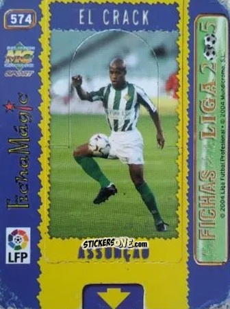 Cromo Assunçao - Las Fichas De La Liga 2004-2005 n. 574 - Mundicromo
