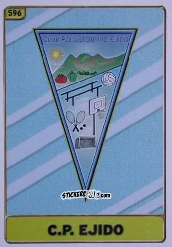Cromo Poli Ejido - Las Fichas De La Liga 2004-2005 n. 596 - Mundicromo