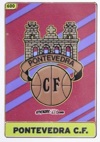 Sticker Pontevedra - Las Fichas De La Liga 2004-2005 n. 600 - Mundicromo