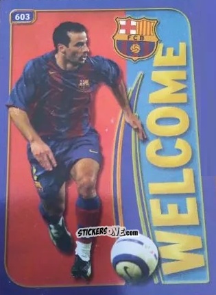 Sticker Giuly - Las Fichas De La Liga 2004-2005 n. 603 - Mundicromo