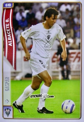 Sticker Gaspar - Las Fichas De La Liga 2004-2005 n. 610 - Mundicromo