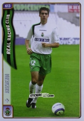 Sticker Arizmendi - Las Fichas De La Liga 2004-2005 n. 613 - Mundicromo