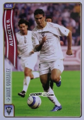 Cromo Mark Gonzalez - Las Fichas De La Liga 2004-2005 n. 614 - Mundicromo