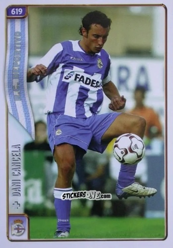 Cromo Dani Cancela - Las Fichas De La Liga 2004-2005 n. 619 - Mundicromo