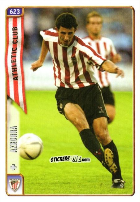 Cromo Gorka Azkorra Trueba - Las Fichas De La Liga 2004-2005 n. 623 - Mundicromo