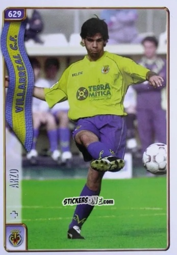 Cromo Arzo - Las Fichas De La Liga 2004-2005 n. 629 - Mundicromo