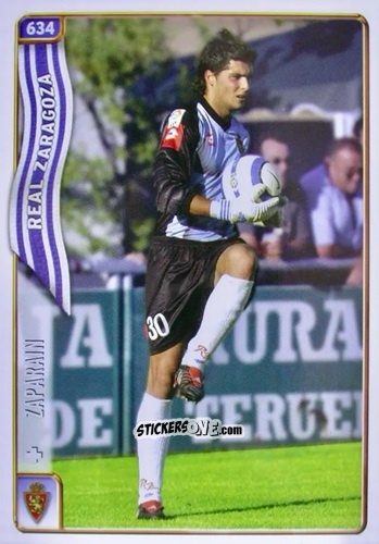 Cromo Zaparrain - Las Fichas De La Liga 2004-2005 n. 634 - Mundicromo