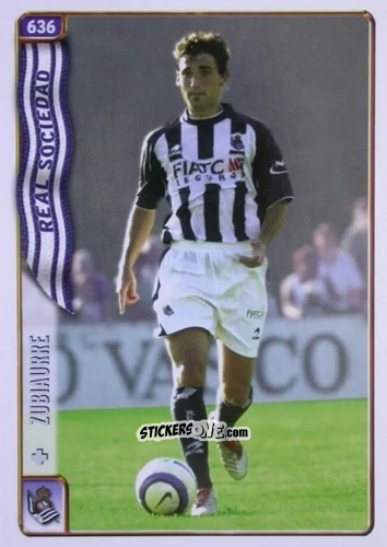 Figurina Zubiaurre - Las Fichas De La Liga 2004-2005 n. 636 - Mundicromo