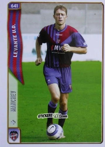 Figurina Manchev - Las Fichas De La Liga 2004-2005 n. 641 - Mundicromo