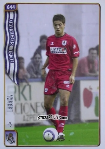 Cromo Labaka - Las Fichas De La Liga 2004-2005 n. 644 - Mundicromo