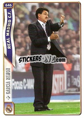 Sticker Garcia Remon - Las Fichas De La Liga 2004-2005 n. 646 - Mundicromo