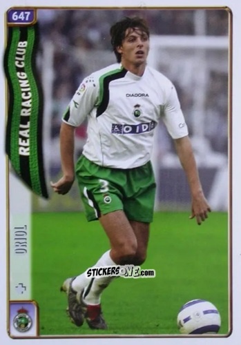 Sticker Oriol - Las Fichas De La Liga 2004-2005 n. 647 - Mundicromo