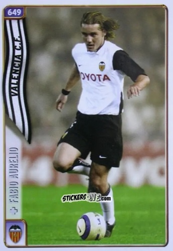 Figurina F. Aurelio - Las Fichas De La Liga 2004-2005 n. 649 - Mundicromo