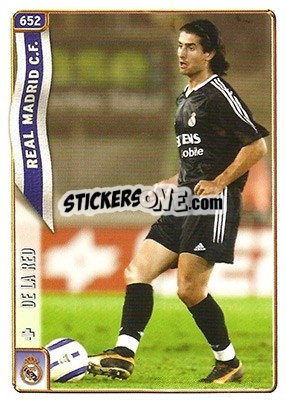 Sticker De la Red - Las Fichas De La Liga 2004-2005 - Mundicromo