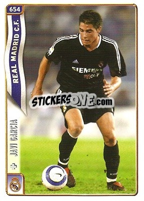 Sticker Javi Garcia - Las Fichas De La Liga 2004-2005 - Mundicromo