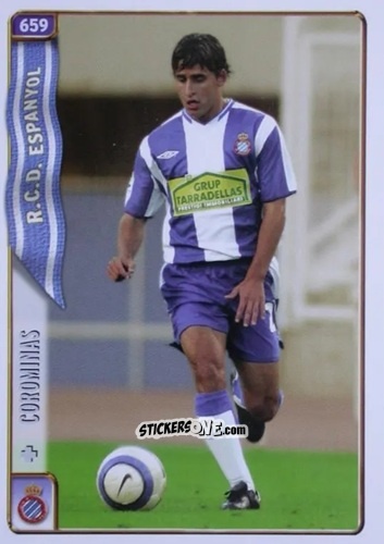 Cromo Corominas - Las Fichas De La Liga 2004-2005 n. 659 - Mundicromo