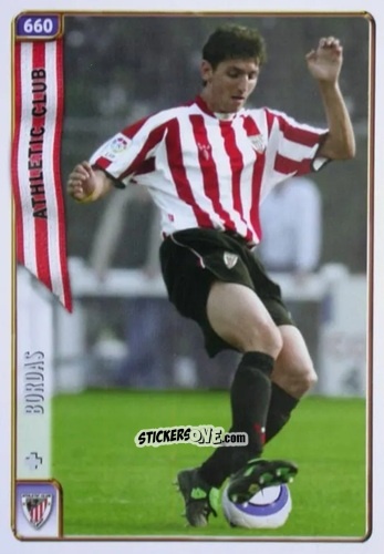 Cromo Bordas - Las Fichas De La Liga 2004-2005 n. 660 - Mundicromo